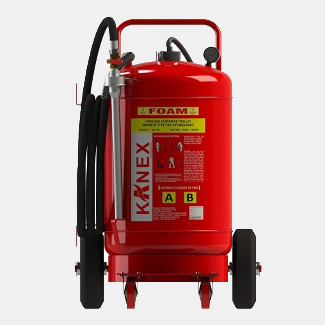 Mechanical Foam Fire Extinguisher trolley Mounted Manufacturer in India
